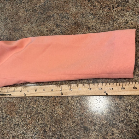 Pendleton Blazer Size 8 Petite Pink Notched Lapel Two Button Front Closure Lined - Picture 11 of 13